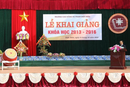 GDTX-CN - Lễ khai giảng Trường Cao đẳng sư phạm Điện Biên