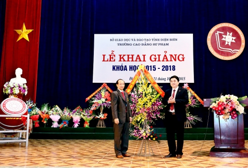 GDTX&CN:  Trường Cao đẳng Sư phạm Điện Biên khai giảng khóa học 2015-2018