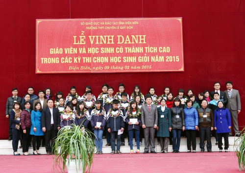 KT&QLCLGD: 15 học sinh đạt giải học sinh giỏi quốc gia THPT năm 2016