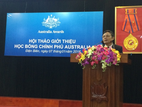 GDTX&CN – Hội thảo giới thiệu Học bổng Chính phủ Australia năm 2016 tại Điện Biên