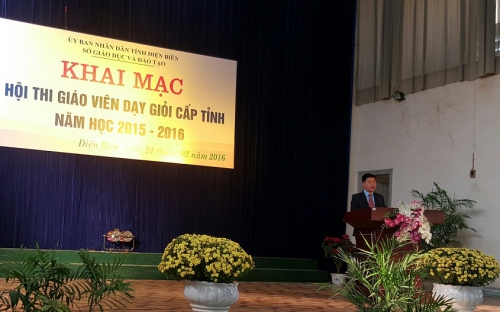 Khai mạc Hội thi giáo viên dạy giỏi cấp tỉnh năm học 2015-2016