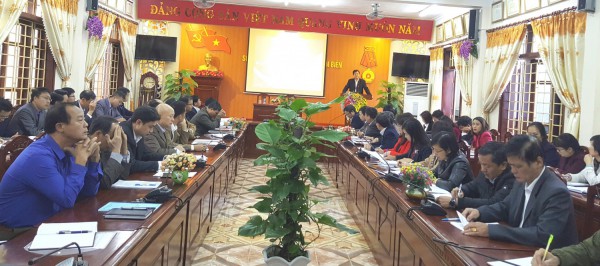 VP - Hội nghị  Sơ kết học kỳ I năm học 2018 - 2019