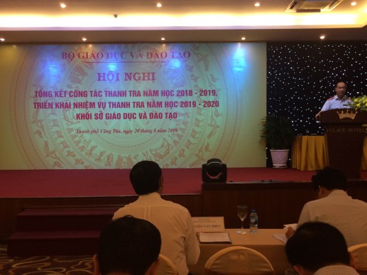 Triển khai công tác thanh tra đầu năm học 2019-2020