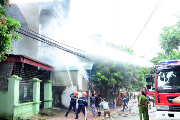 Hưởng ứng ngày phòng cháy chữa cháy 04/10/19