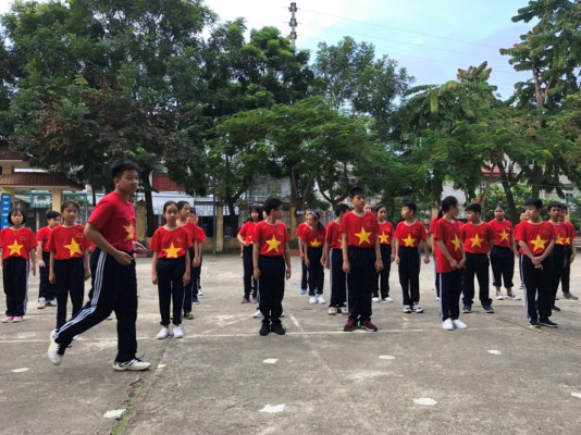 Trường Cao đẳng Sư phạm Điện Biên tổ chức cho sinh viên rèn nghiệp vụ sư phạm thường xuyên tại các trường thực hành sư phạm