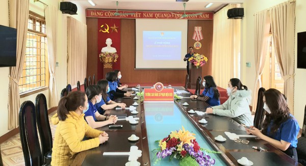 Đoàn TNCS Hồ Chí Minh Trường CĐSP Điện Biên tổ chức Lễ phát động Tháng Thanh niên năm 2022