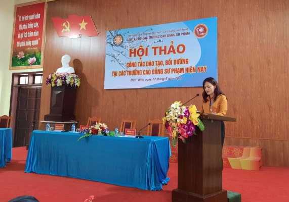 Hội thảo công tác đào tạo, bồi dưỡng tại trường Cao đẳng Sư phạm hiện nay