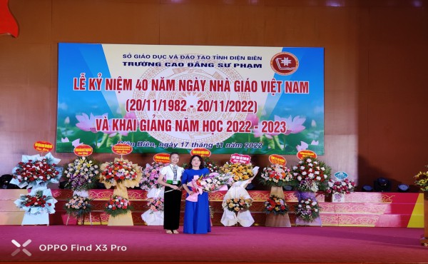 Trường Cao đẳng Sư phạm Điện Biên tổ chức Kỷ niệm 40 năm ngày Nhà giáo Việt Nam (1982-2022) và khai giảng năm học 2022-2023